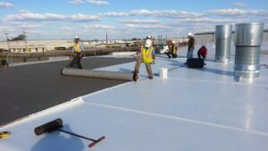 Flat roofing costs